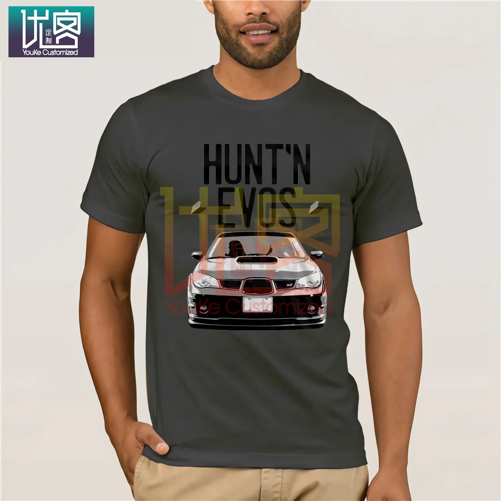Мужская футболка 2020 новейшая японская Классическая Автомобильная Impreza Hunt 'n Evo с