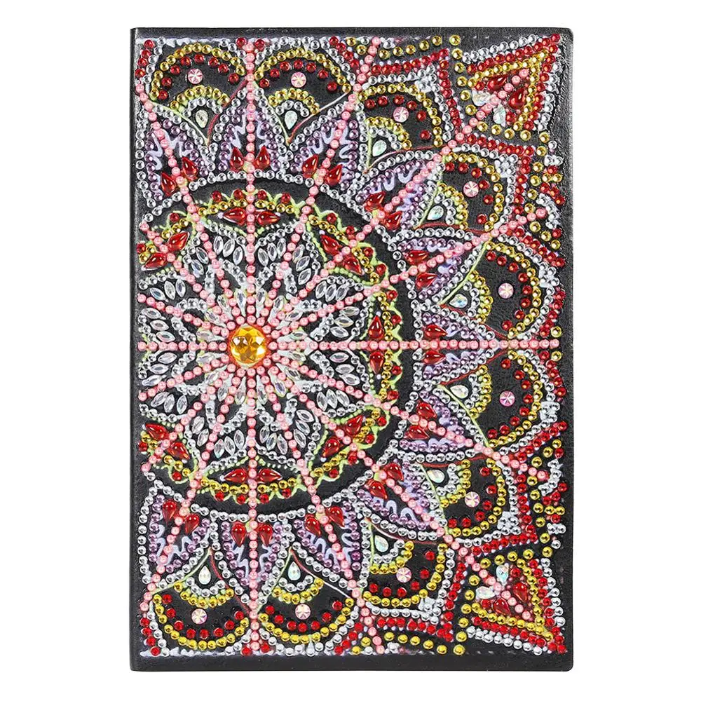 Новинка 2019 поделки мандала специальная форма алмазная живопись 50 страниц А5