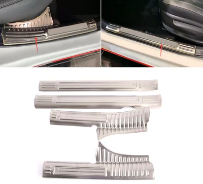 

Серебряная Накладка на порог, 4 шт., для Kia Forte / K3 / Cerato 19-20
