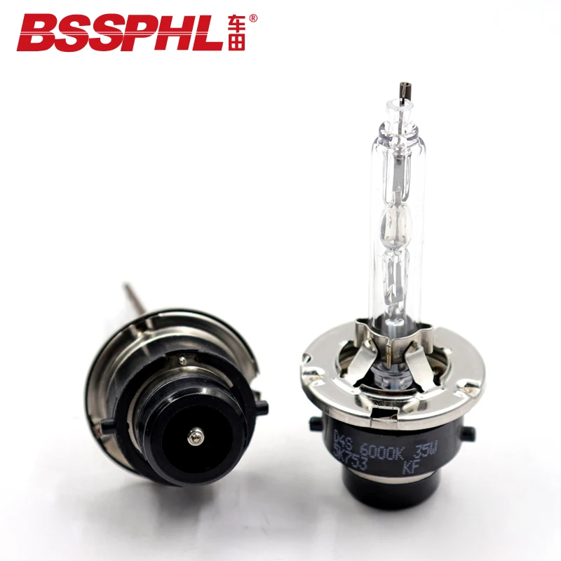 

BSSPHL Car-styling light HID 35w 55w 12V D4S D4R Xenon bulb 6000k Suitable for headlight lenses