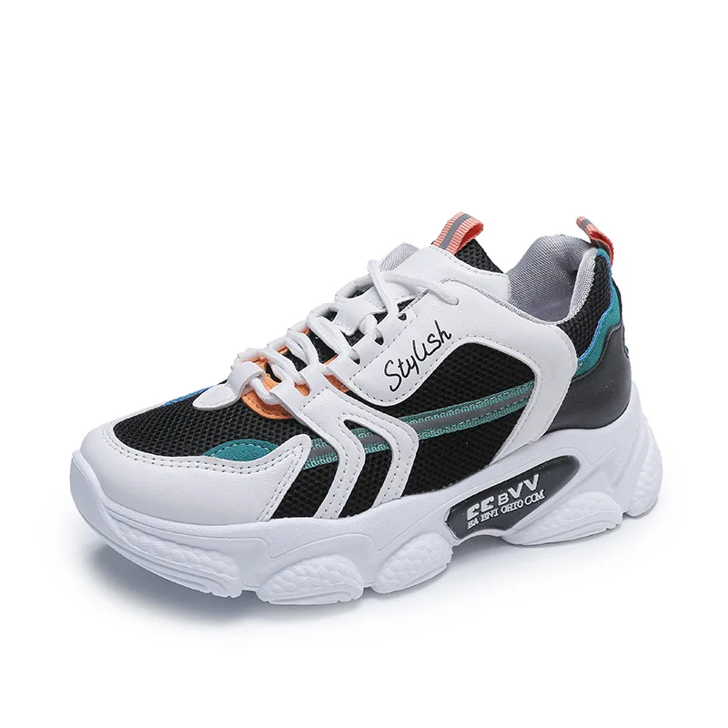

Women's Shoes 2021 Spring New Students Increase Leisure Sports Running Shoes Summer Breathable Mesh Shoes Old Shoes Women