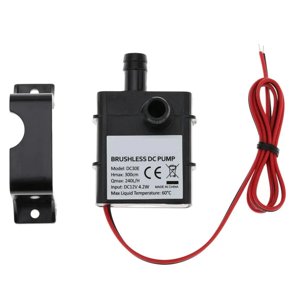 USB DC 12 В 4 2 Вт мини Бесщеточный Водяной насос 3 м нагнетающая головка л/ч погружной