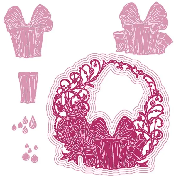 

2021 Arrival New Background Wall Frame Metal Cutting Dies for DIY Scrapbooking Crafts Dies Cut Stencils Maker Photo Album