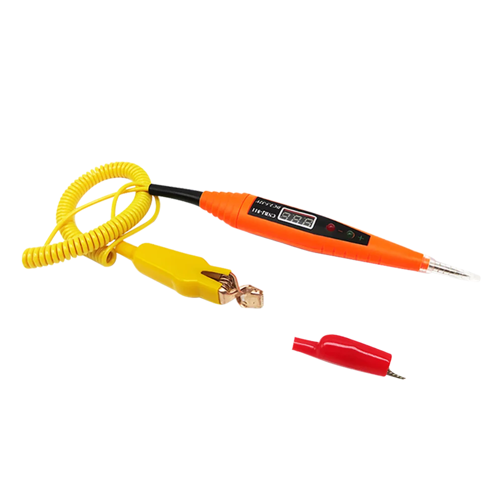 

DC 2.5-32V Probe Light System Test Probe Lamp Auto Car Light Circuit Tester Lamp Voltage Test Pen Detector Copper For Trailers