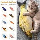 Мягкая Плюшевая 3D игрушка для домашних животных в форме рыбы, кошки, электрическая имитация рыбы с зарядкой от USB, игрушки, мягкая подушка, имитация рыбы, игрушка для домашних животных