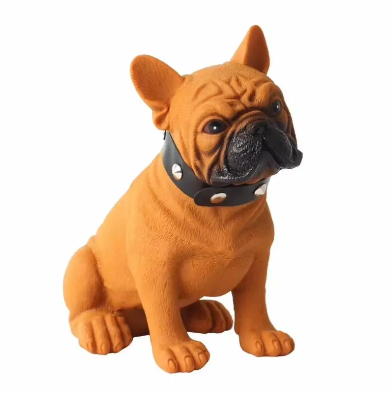 

TF USB FM AUX TWS Wireless Bulldog Bluetooth Speaker Card Dog Head Subwoofer Speaker Full Body Dog Cartoon Bluetooth Speakers