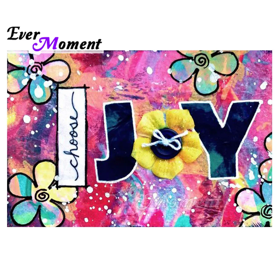 Алмазная живопись Ever Instant украшение для дома радость цветок 5D сделай сам