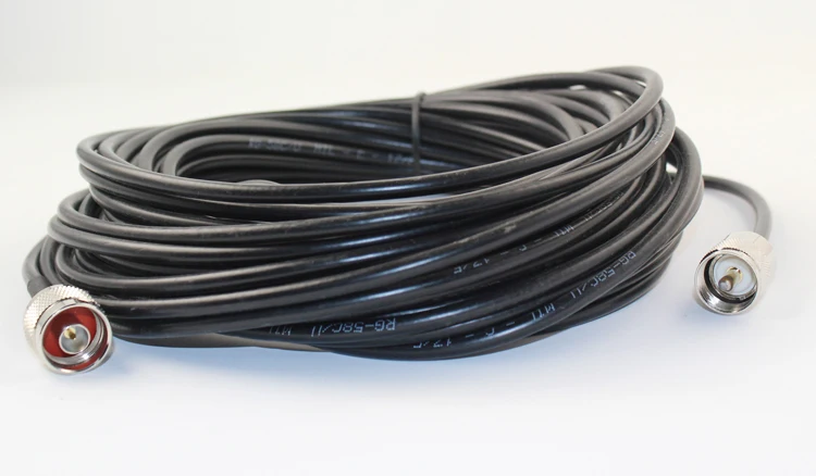 Семейный радиочастотный кабельный Фидер для передатчика с разъемом 15 метров от NJ