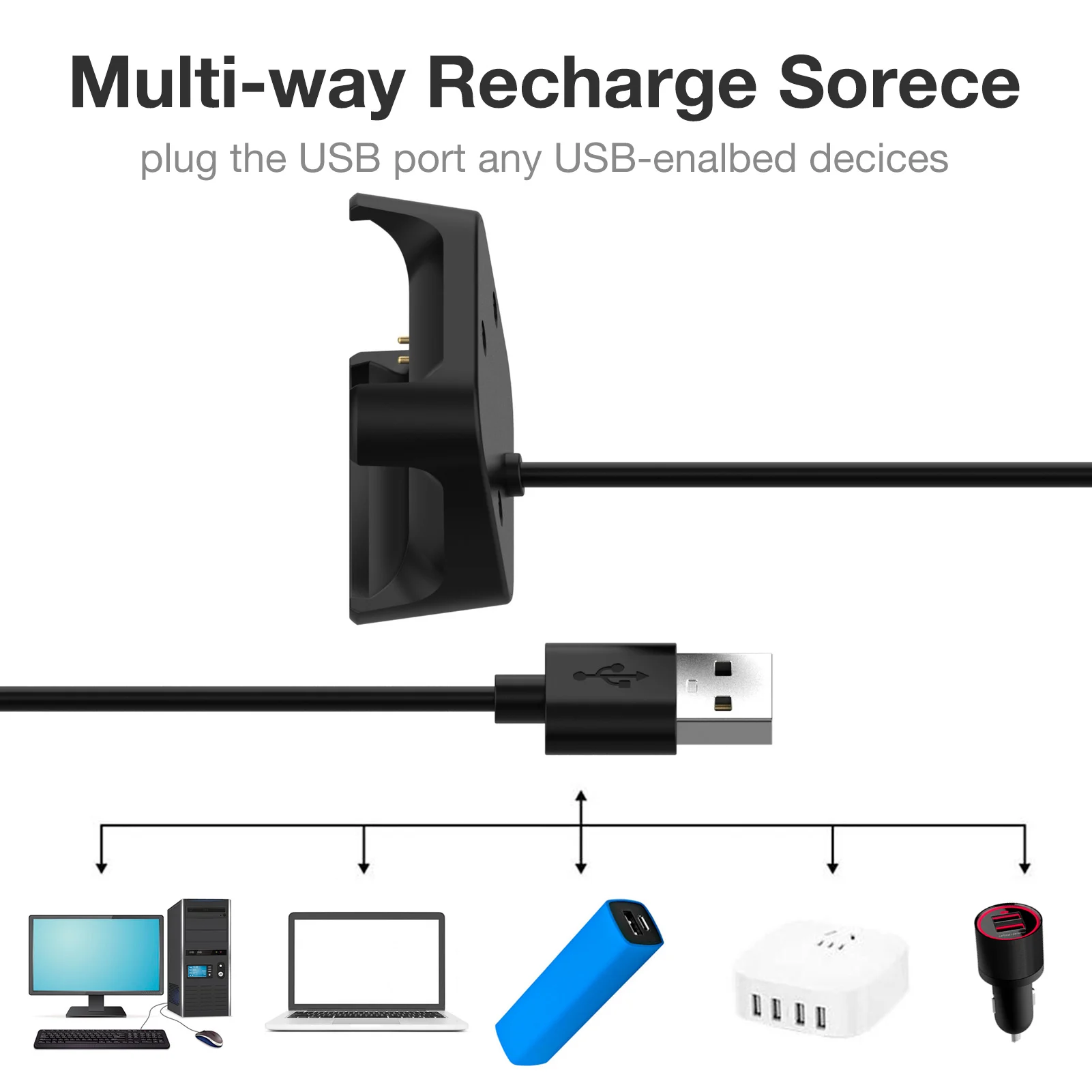 

Magnetic USB Charging Cable Cord Accessory for Redmi watch lite