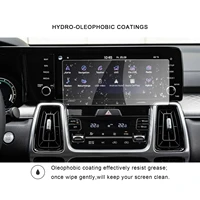 for kia sorento mq4 2021 10 inch car navigation touch center screen protector auto interior accessories tempered glass film