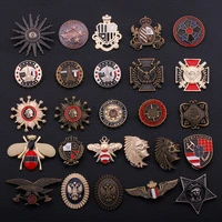 fashion brooch breastpin order of merit college army rank metal badges applique patches for clothing ee 2667