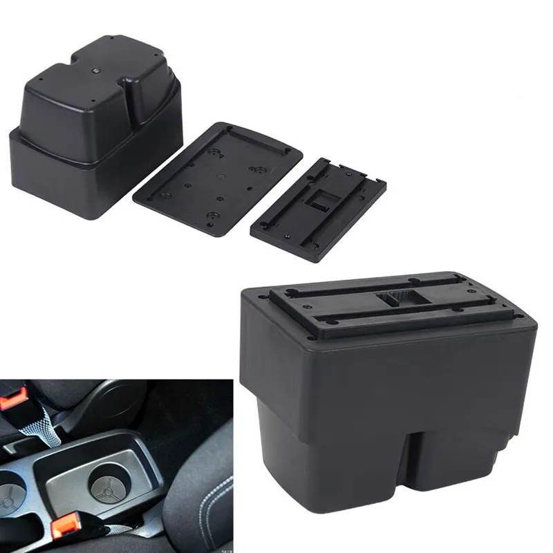 For Ford Fiesta Armrest Box MK6 7 Universal Car Central Storage modification accessories | Автомобили и мотоциклы