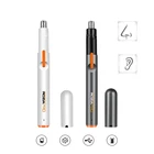 Электрический триммер для носа и ушей с зарядкой от USB, мужской триммер для носа и ушей, машинка для стрижки, бритва для бровей, персональный уход, ручка для удаления лица