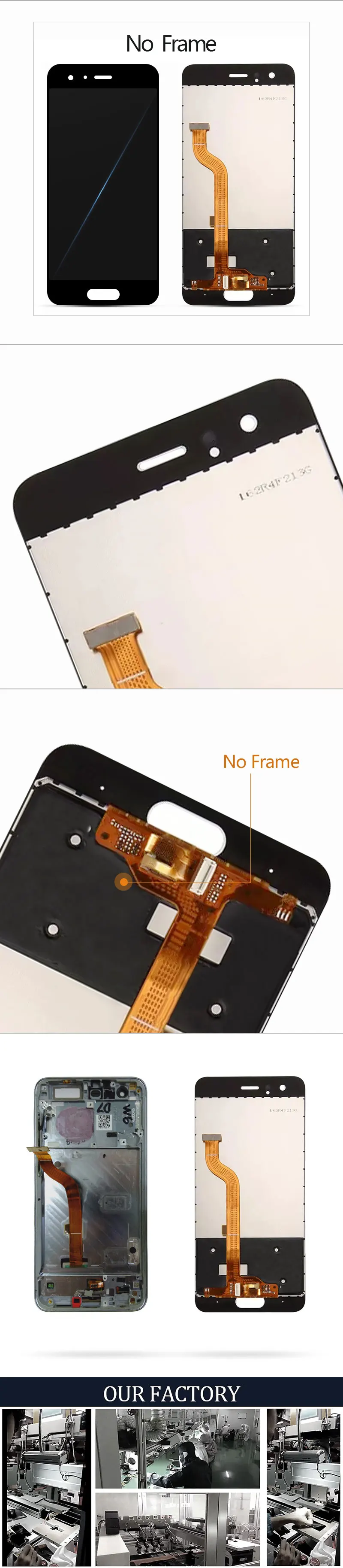 Для huawei Honor 9 STF-L09 STF-AL10 STF-AL00 ЖК-дисплей Экран Дисплей Digitizer Замена с рамкой для Honor 9 Дисплей