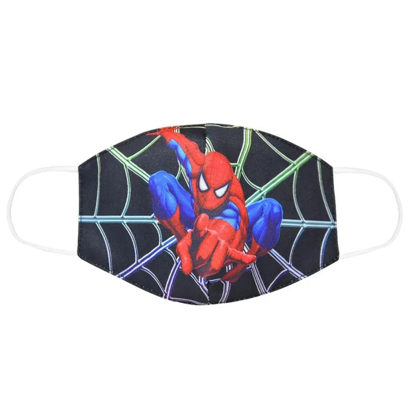 Disney Marvel Spider-Man Детские маски моющиеся и многоразовые от пыли загрязнения