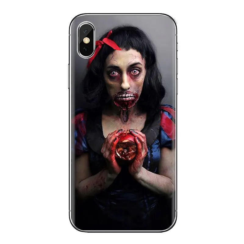 Тату принцесса зомби искусство для sony Xperia Z Z1 Z2 Z3 Z5 compact M2 M4 M5 C4 E3 T3 XA huawei mate 7 8 Y3II