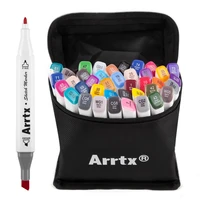 art marker pen 40 colors art markers double tip sketch markers alcohol based art supplies