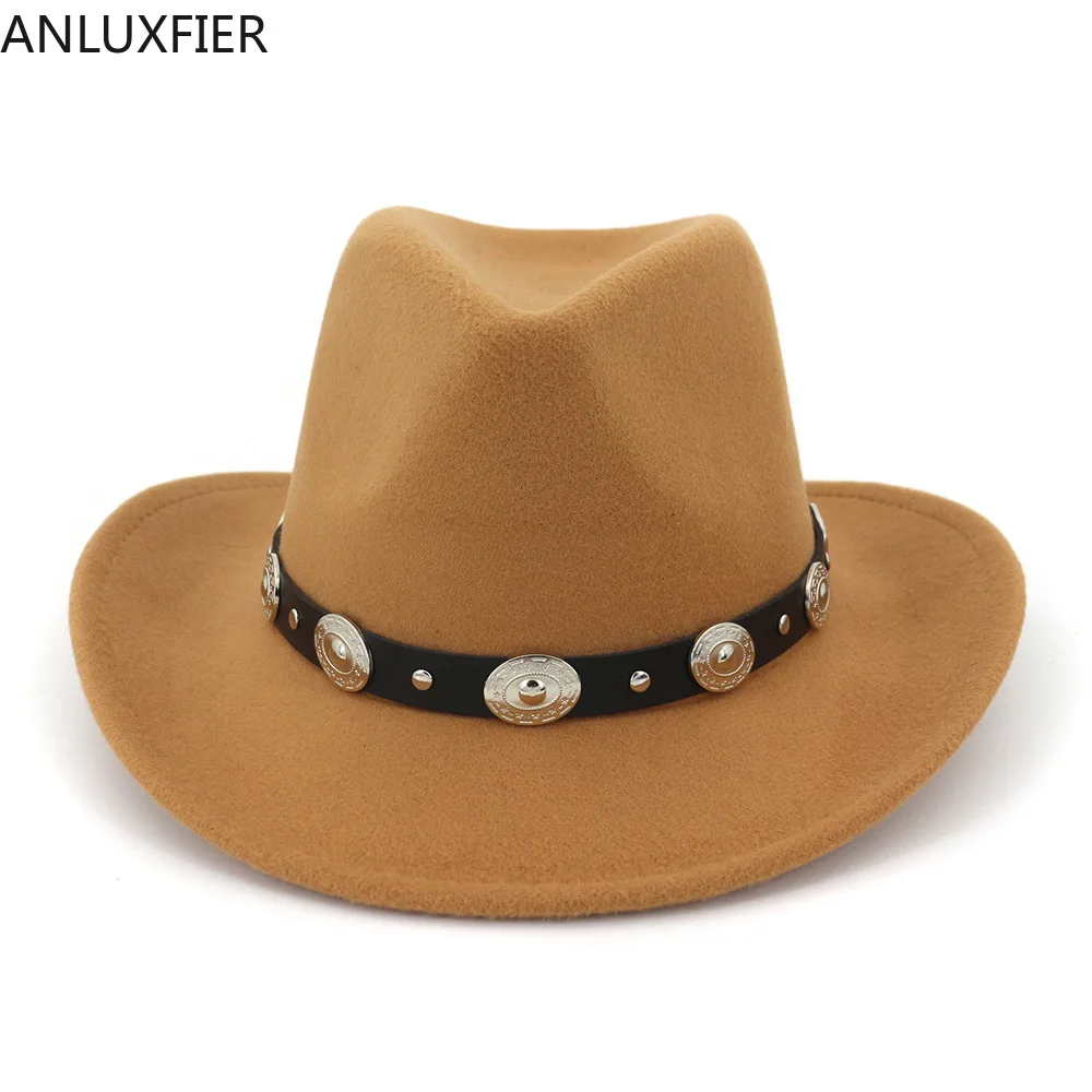 

Фетровая шляпа H7557 для мужчин и женщин, модная повседневная фетровая шапка для церкви, универсальные винтажные шляпы для вечевечерние, Осен...