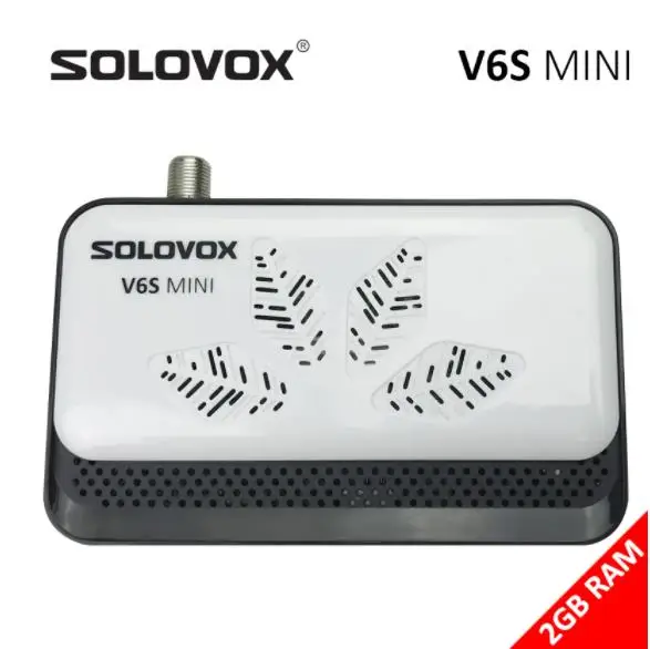5 шт./лот SOLOVOX V6S MINI 2G RAM H.265 DVB S2 спутниковый ТВ-приемник с поддержкой M3U Xtr.am Stalk mac TV