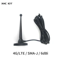 4g lte omnidirectional wifi aerial antenna high gain 6dbi magnetic base 3m feeder external cable sma j xhciot tx4g tb 300