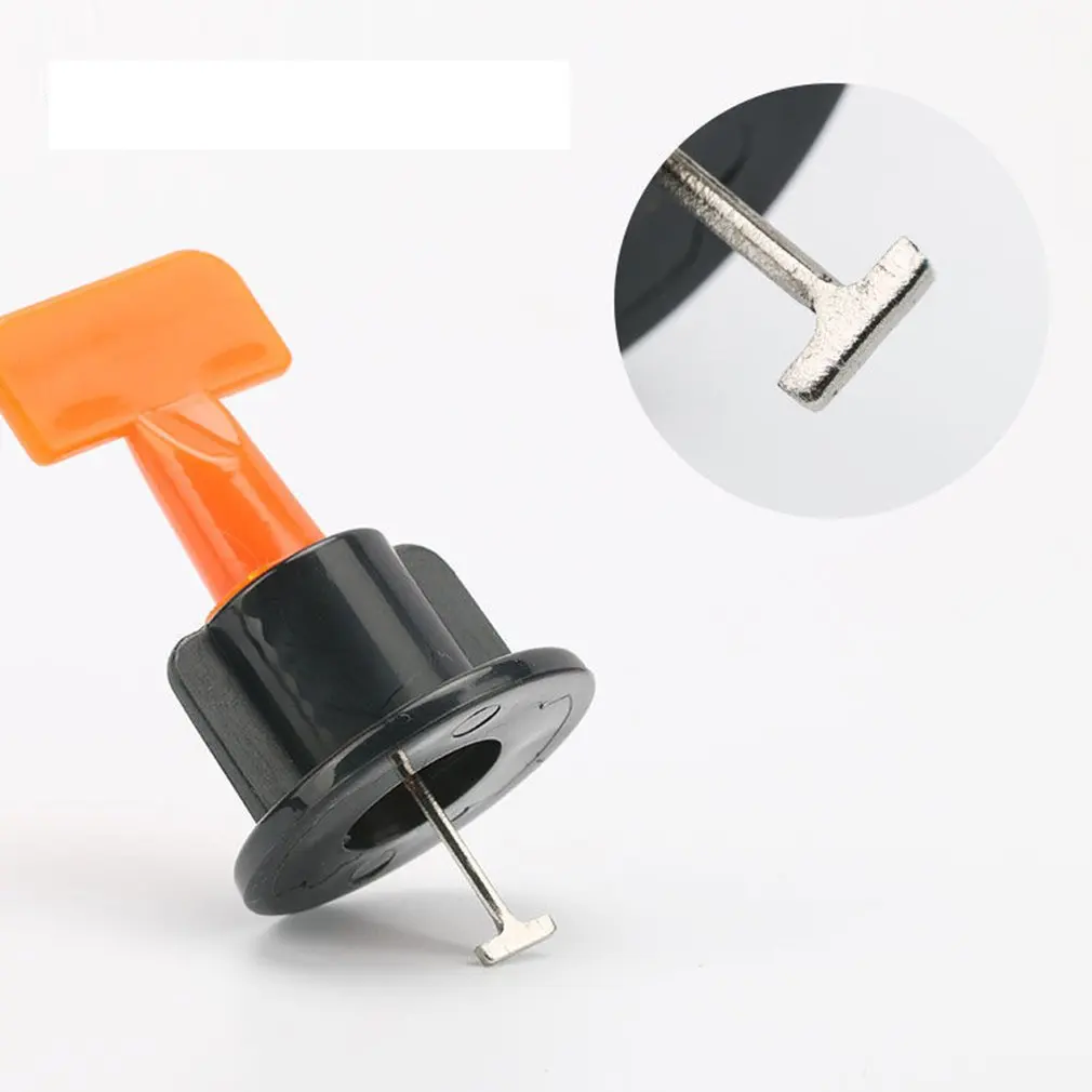 

50Pcs Level Wedges Tile Spacers Tile Leveling System Leveler Tool Kit Flooring Wall Tile Spacer Carrelage Locator Spacers Plier