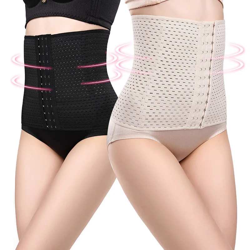 

Women Waist Trainer Body Shapers Slimming Belt Modeling Strap Steel Boned Postpartum Band Sexy Bustiers Corsage Corsets