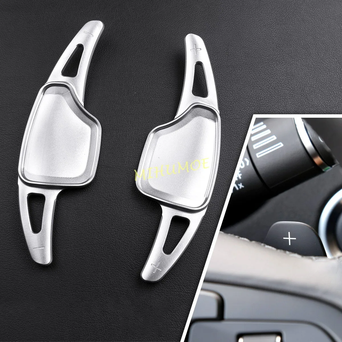 

Steering Wheel Paddle Shifter Extension For Cadillac XT4 XT6 CT4 CT5 Silver