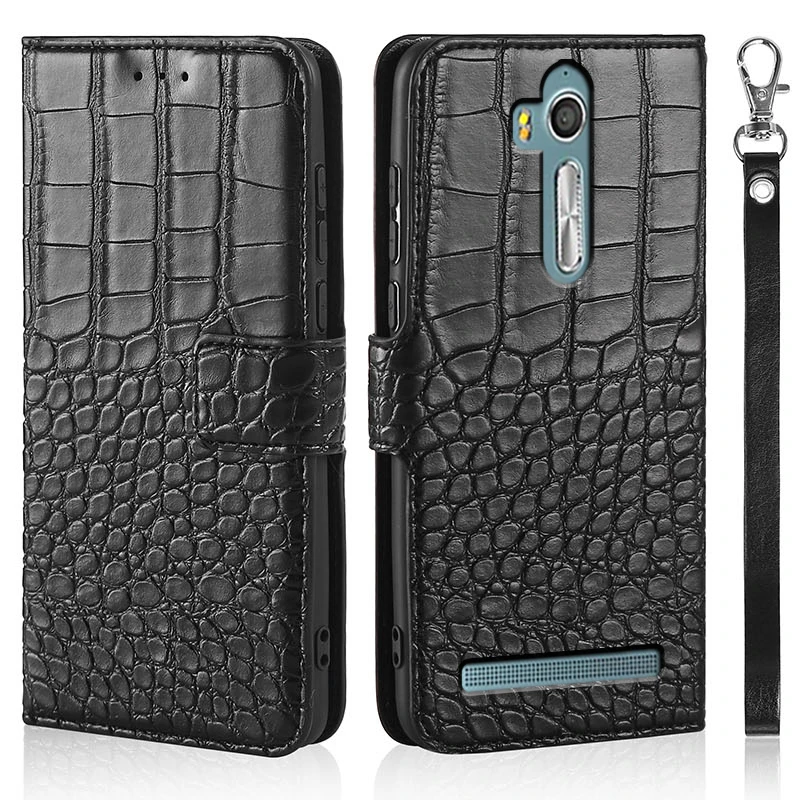 Ударопрочный Магнитный чехол для Asus Zenfone Go ZB552KL телефона кожаный чехол-книжка