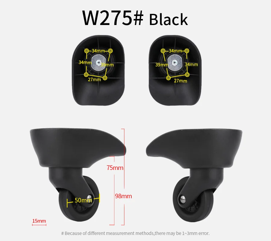 

Luggage universal wheel accessories, wheels, password luggage, casters, mute wheels, universal repair 20 inch 28 inch