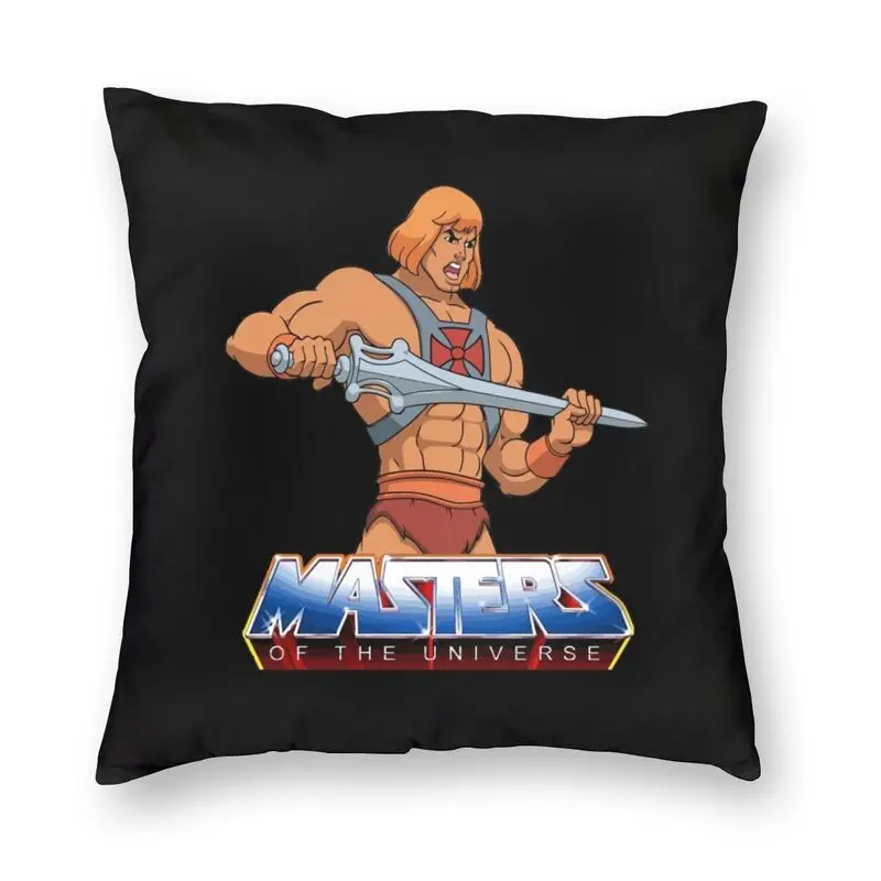 

Мастера Вселенной логотип Чехлы двухсторонняя Eternia он-человек Подушка Чехол для автомобиля подушка для охлажения чехол домашний декор