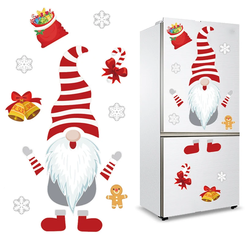 Магнитные рождественские наклейки, белая доска Садху для заметок, планировщик, магнит на холодильник, Детская Доска для заметок для рисован...
