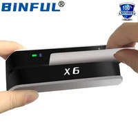 1set binful bluetooth usb 3 tracks msr x6bt vip card reader writer encoder mini portable