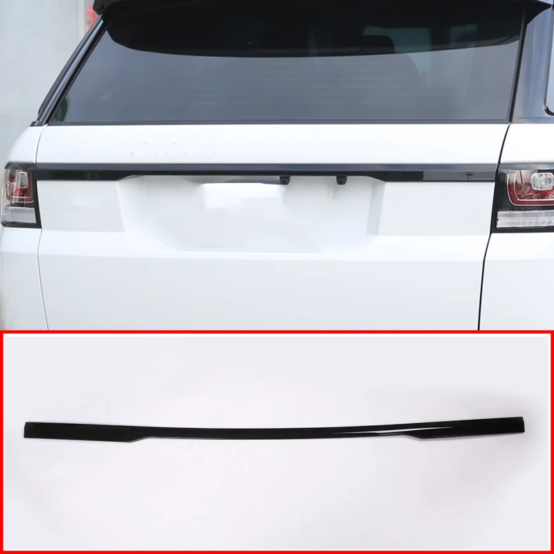 Глянцевый черный ABS автомобильные аксессуары крышка заднего багажника обшивка RR