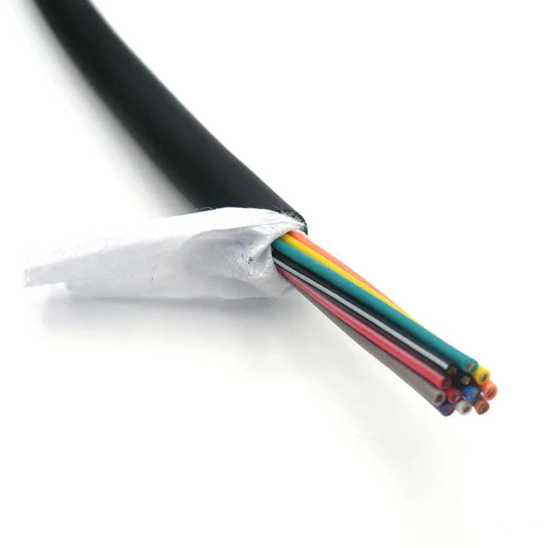 12 ядерный кабель гибкий контрольный провод 0 14 2 0.3mm ² 26awg 24awg 22awg луженая медь более