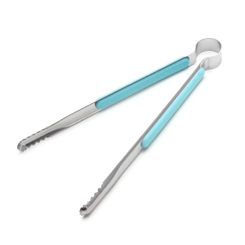 Нержавеющая сталь салат Tong кухня выпечки барбекю щипцы для - Цена: 46,51 руб.