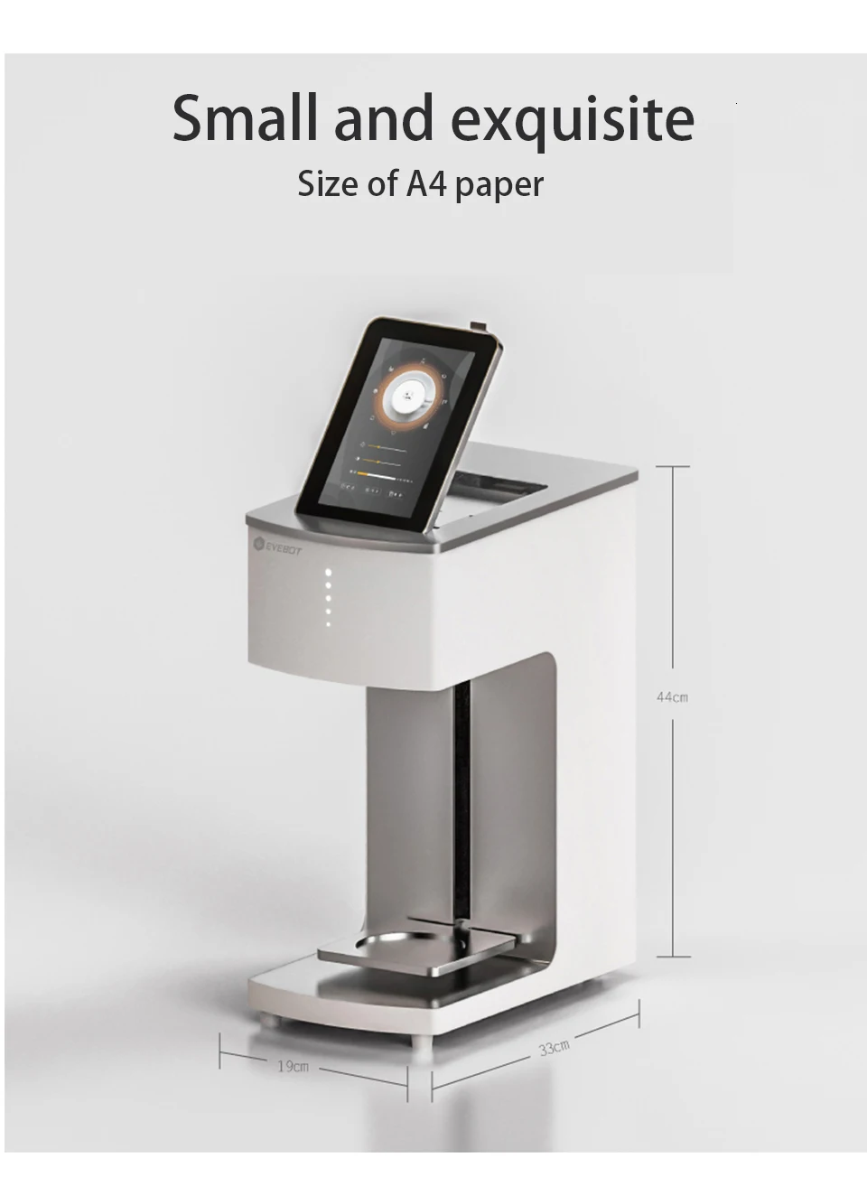 Мини автоматический кофе принтер пиво латте художественный кофе принтер wifi кофе печатная машина селфи кофе принтер
