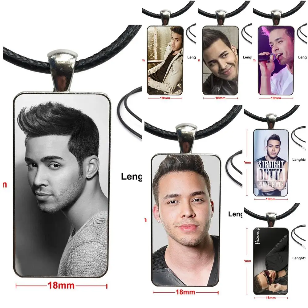 Певец Принц Ройс для женщин подарок девушек стальной цветной стеклянный кабошон