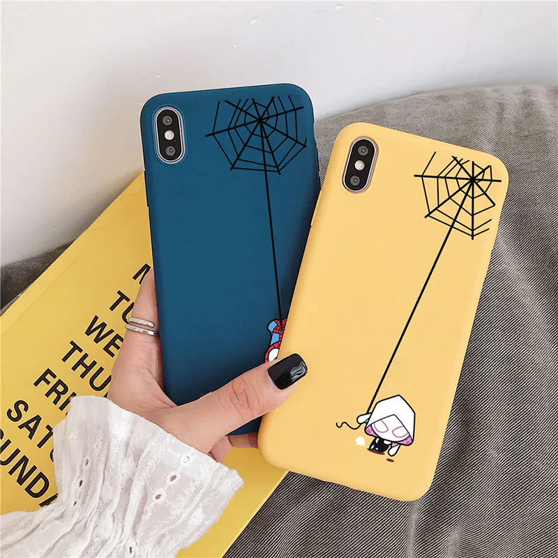 Чехол с логотипом Marvel для iPhone 11 X XR Xs Max 8 7 6 Plus 6S 5S SE мягкий силиконовый чехол