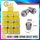 13 шт. ER20 AA Высокоточный 0,005 мм набор 1 мм-13 мм зажим держатель инструмента для станка с ЧПУ гравировка Фрезерование металлообрабатывающий инструмент