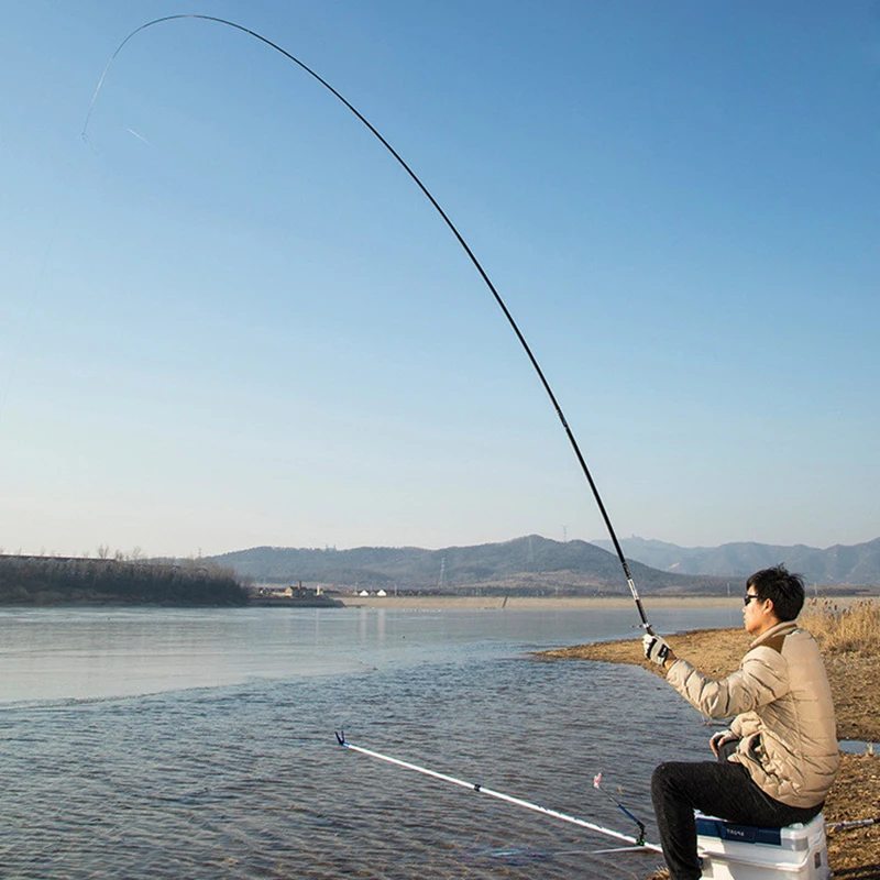 

Fishing Rod Hard Carbon Fiber Hand Fishing Pole Telescopic Fishing Rod 3.6M/3.9M/4.5M/4.8m/5.4M/5.7m/6.3M 7.2M Carp Rod
