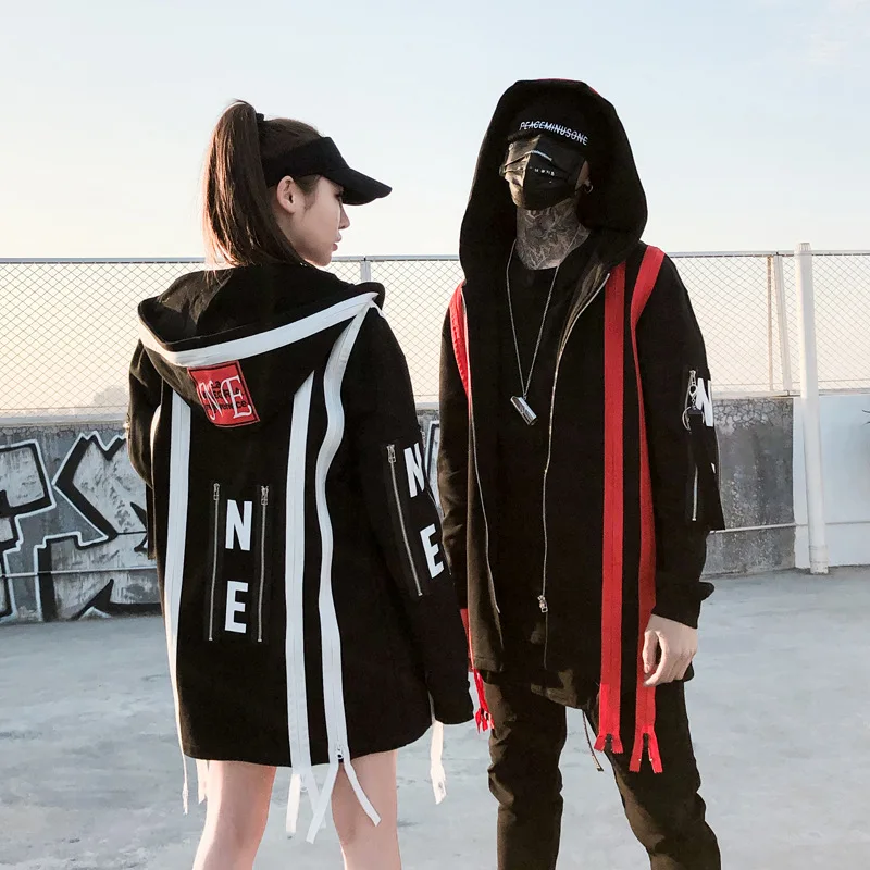 Кардиган на молнии для мужчин и женщин свитшот с капюшоном уличная одежда в стиле