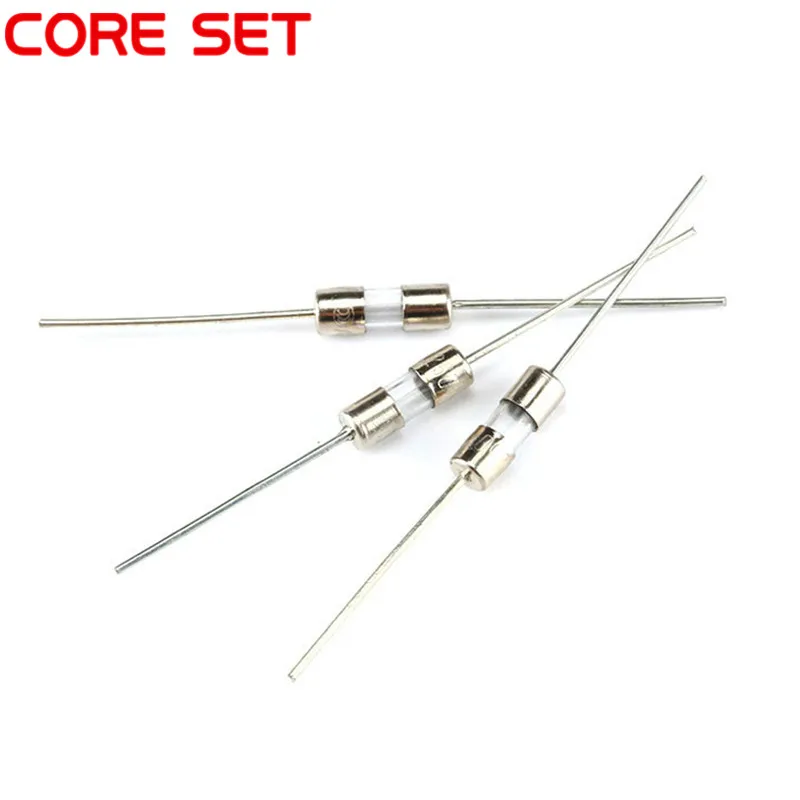 

10pcs/lot Glass Tube Fuse Fast Break With pin 3x10mm 0.5A 1A 2A 3A 5A/250V