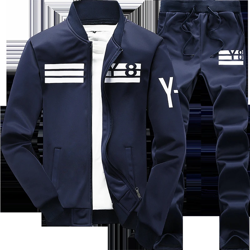 Мужской спортивный костюм стиль топы в полоску с рисунком хип хоп упаковка