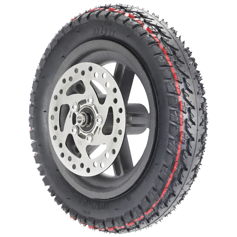 Электрический скутер с нешинными пневматическими шинами 10x2 для Xiaomi M365/Pro/Pro2/1S/Lite для езды по бездорожью.