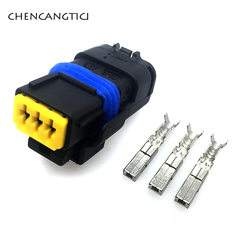 1 комплект 3 Pin/way Женский водонепроницаемый авто электрический разъем FCI 211Pc032S0049 автомобильный пластиковый корпус разъем 211 Pc032S0049