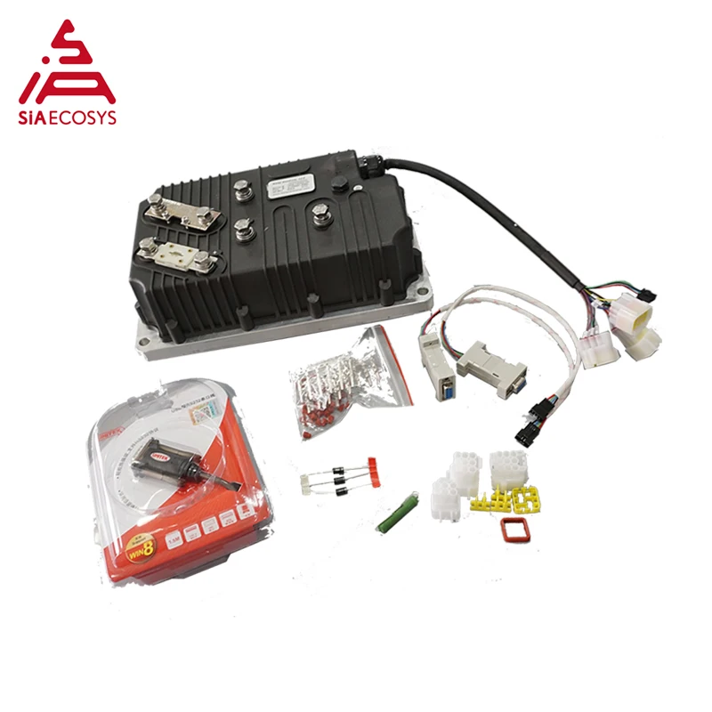 QS KLS72501-8080H 24 в-72 в 500A синусоидальный бесщеточный контроллер двигателя без