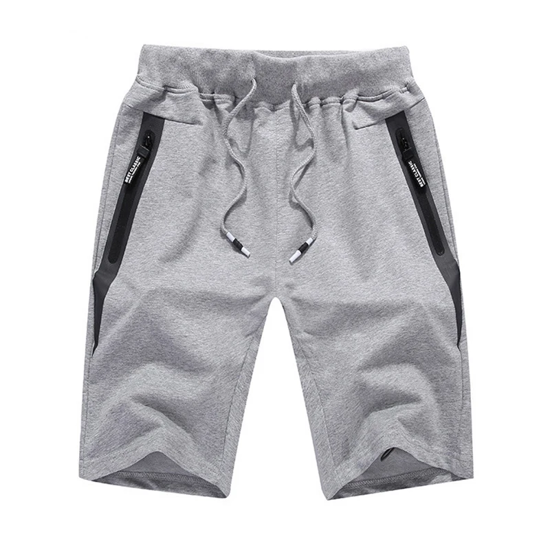 

summer casual shorts male cotton fashion branded men's clothing knitting sports Shorts Men's Beach Shorts