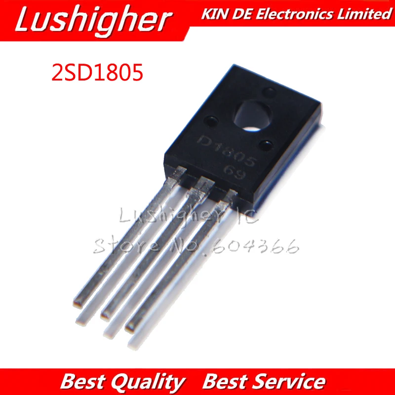 4 шт. D1805A 2SD1805 TO126 BTD1805 TO 126|Интегральные схемы| |