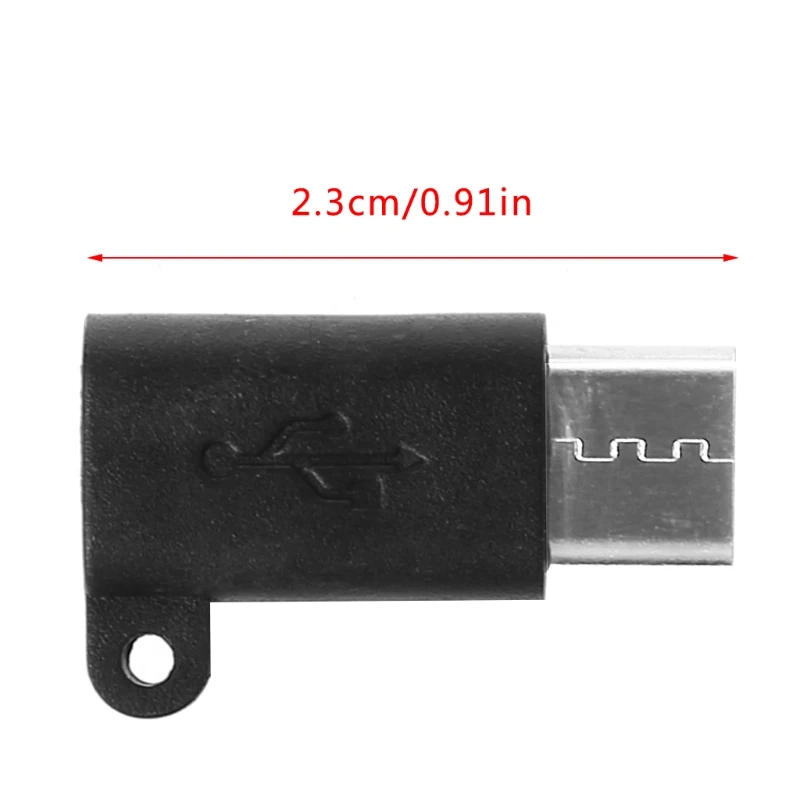 Адаптер-преобразователь данных USB 3.1 Type C папа-Micro 2.0 Тип B мама | Мобильные телефоны