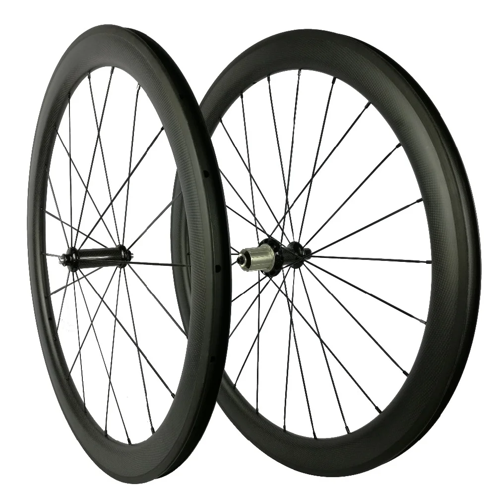 700C Powerway R36 прямой вытяжной ступица Углеродные дорожные велосипедные колеса 50 мм